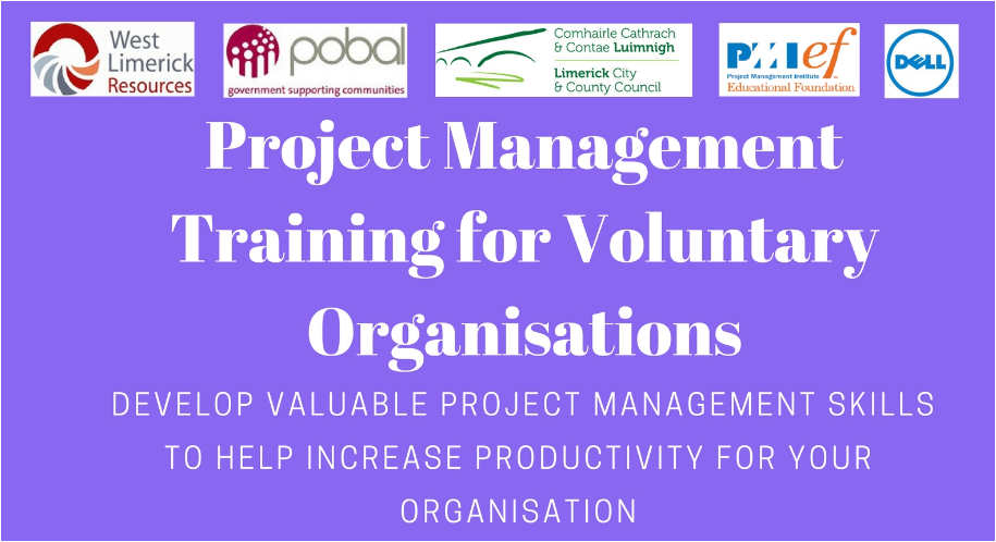 Project Management Training for Voluntary Organisations